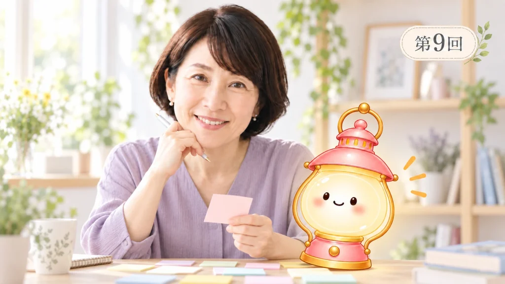 第9回 ブログのテーマを考える安藤広恵さんとあかりちゃん